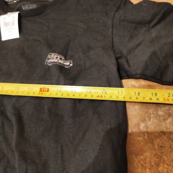 Vans House of Vans Black T-Shirt Size Small VN000RSMBLK - Picture 3 of 13